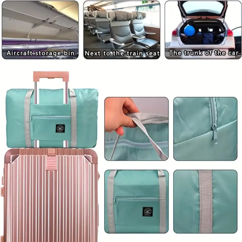 1pc Travel Storage Bag-Light Blue